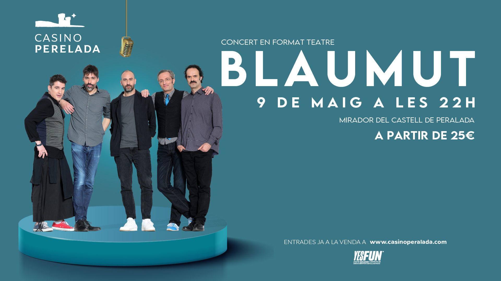 Blaumut presentará "Abisme" en Casino Perelada